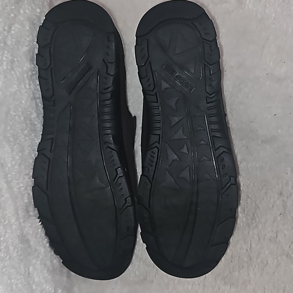 LANDS END YOUTH/ADOLESCENT UNISEX WEATHER MOC SLIP ON SHOES SIZE 7 M - Picture 10 of 11